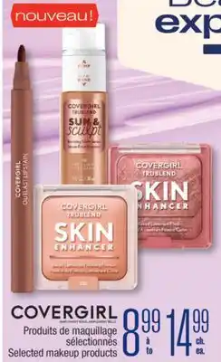 Jean Coutu COVERGIRL Selected makeup products offer