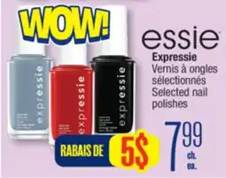 Jean Coutu essie Selected nail polishes offer