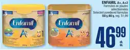 Jean Coutu ENFAMIL A+, A+2 Selected powdered formulas offer