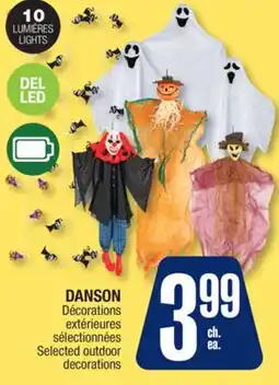 Jean Coutu DANSON Selected outdoor decorations offer