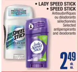 Jean Coutu • LADY SPEED STICK • SPEED STICK offer