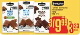 Jean Coutu Selection Chocolate bar offer