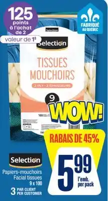 Jean Coutu Facial tissues offer