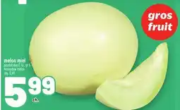 Metro MELON MIEL | HONEYDEW MELON offer