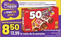 Metro BARRES DE CHOCOLAT NESTLÉ | NESTLÉ CHOCOLATE BARS offer