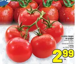 Metro TOMATES ROUGES EN GRAPPE | STEMMED RED TOMATOES offer