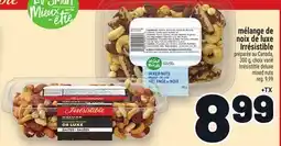 Metro MÉLANGE DE NOIX DE LUXE IRRÉSISTIBLE | IRRÉSISTIBLE DELUXE MIXED NUTS offer