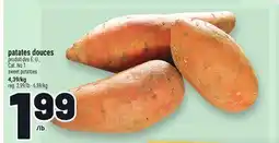 Metro PATATES DOUCES | SWEET POTATOES offer