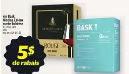 Metro VIN BASK, NICOLAS LALOUX CUVÉE BOHÈME | WINE offer