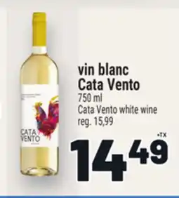Metro VIN BLANC CATA VENTO | CATA VENTO WHITE WINE offer