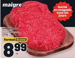 Metro BOEUF HACHÉ MAIGRE | LEAN GROUND BEEF offer