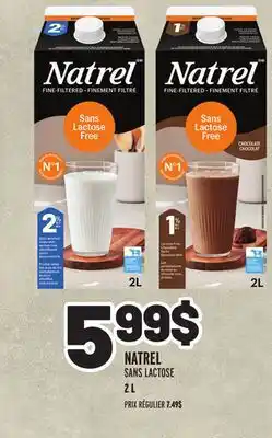 Metro NATREL SANS LACTOSE offer