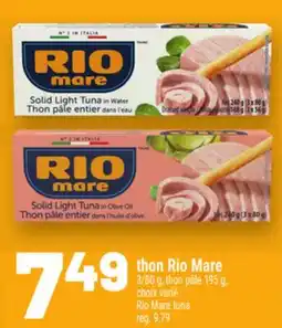 Metro THON RIO MARE | RIO MARE TUNA offer
