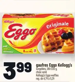 Metro GAUFRES EGGO KELLOGG'S | KELLOGG'S EGGO WAFFLES offer