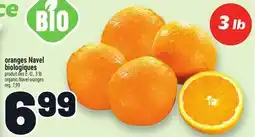 Metro ORANGES NAVEL BIOLOGIQUES | ORGANIC NAVEL ORANGES offer
