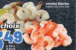 Metro CREVETTES BLANCHES offer