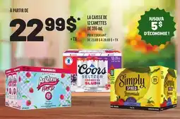 Metro LA CAISSE DE 12 CANETTES DE offer
