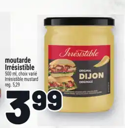 Metro MOUTARDE IRRÉSISTIBLE | IRRÉSISTIBLE MUSTARD offer