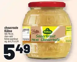 Metro CHOUCROUTE KÜHNE | KÜHNE SAUERKRAUT offer