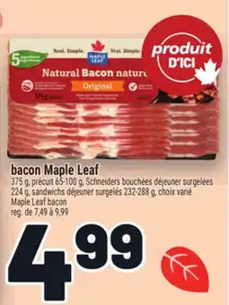 Metro BACON MAPLE LEAF | MAPLE LEAF BACON offer