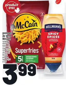 Metro POMMES DE TERRE MCCAIN | MCCAIN POTATOES offer