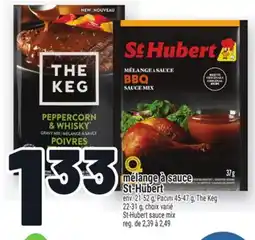 Metro MÉLANGE À SAUCE ST-HUBERT | ST-HUBERT SAUCE MIX offer