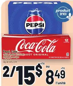 Metro PEPSI, COKE | SOFT DRINK offer