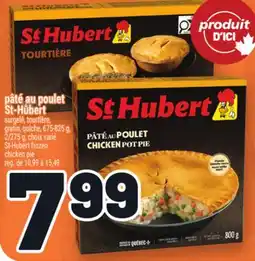 Metro PÂTÉ AU POULET ST-HUBERT | ST-HUBERT FROZEN CHICKEN PIE offer
