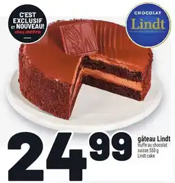 Metro GÂTEAU LINDT | LINDT CAKE offer