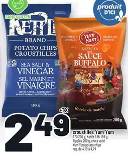 Metro CROUSTILLES YUM YUM | YUMYUM POTATO CHIPS offer