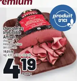 Metro CHARCUTERIES IRRÉSISTIBLE ARTISAN | IRRESISTIBLE ARTISAN CHARCUTERIES offer