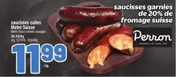 Metro SAUCISSES CUITES METRO SUISSE | METRO SWISS COOKED SAUSAGES offer