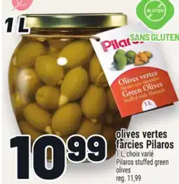 Metro OLIVES VERTES FARCIES PILAROS | PILAROS STUFFED GREEN OLIVES offer