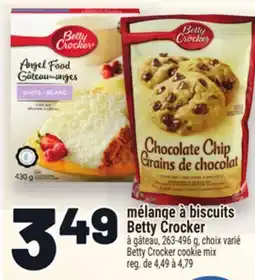 Metro MÉLANGE À BISCUITS BETTY CROCKER | BETTY CROCKER COOKIE MIX offer