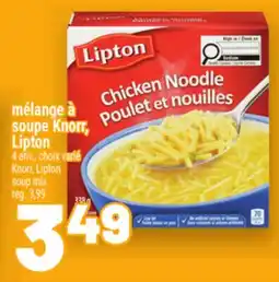 Metro MÉLANGE À SOUPE KNORR, LIPTON | KNORR, LIPTON SOUP MIX offer