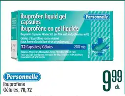 Jean Coutu Personnelle Ibuprofène Gélules offer
