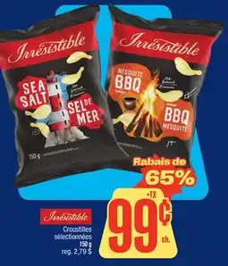 Jean Coutu Irresistible Croustilles offer