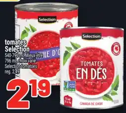 Metro TOMATES SELECTION | SELECTION TOMATOES offer