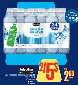 Jean Coutu Eau de source naturelle offer