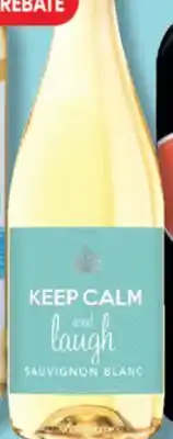 IGA KEEP CALM WHITE WINE offer