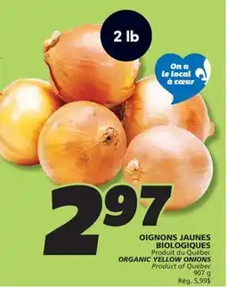 IGA ORGANIC YELLOW ONIONS offer
