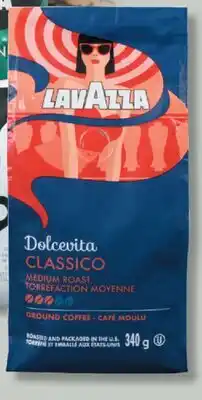 IGA LAVAZZA COFFEE BEANS OR GROUND COFFEE offer