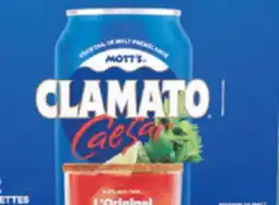 IGA MOTT'S CLAMATO CAESAR offer