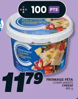 IGA COMPLIMENTS CHEESE offer