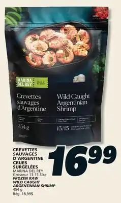 IGA FROZEN RAW WILD CAUGHT ARGENTINIAN SHRIMP offer