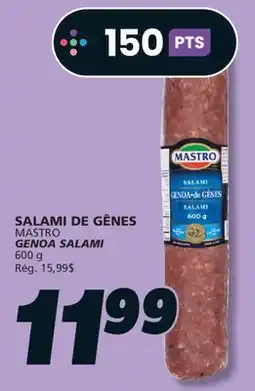 IGA MASTRO GENOA SALAMI offer