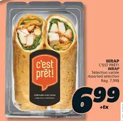 IGA C'EST PRÊT! WRAP offer