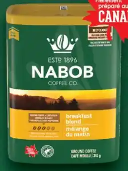 IGA NABOB (340 g) COFFEE OR GROUND COFFEE offer