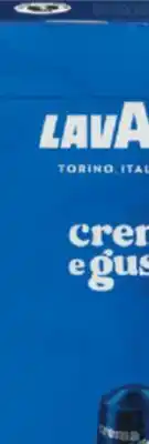IGA LAVAZZA CAPSULES COFFEE offer