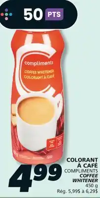 IGA COMPLIMENTS COFFEE WHITENER offer